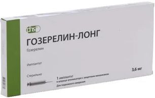 Гозерелин-Лонг 3,6мг имплантат шприц-аппликатор Гозерелин-Лонг 3,6мг имплантат шприц-аппликатор
