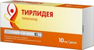Тирлидея 10мг/доза 2,4мл раствор для подкожного введения шприц-ручка (в комплекте с иглами 4шт) Тирлидея 10мг/доза 2,4мл раствор для подкожного введения шприц-ручка (в комплекте с иглами 4шт)