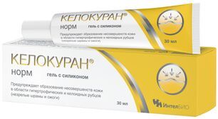 Келокуран Норм гель с силиконом 30мл Келокуран Норм гель с силиконом 30мл