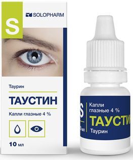 Таустин 4% 10мл капли глазные (ранее Таурин-Солофарм) Гротекс Таустин 4% 10мл капли глазные (ранее Таурин-Солофарм) Гротекс