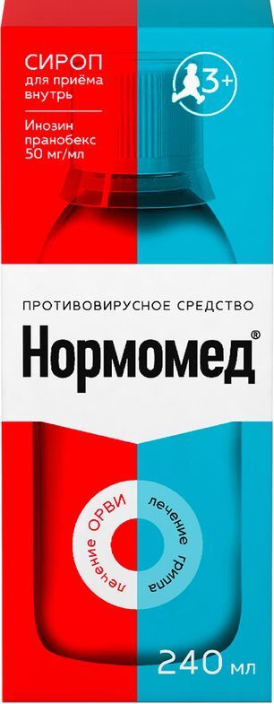 Нормомед 50мг/мл 240мл сироп Abc Farmaceutici, S.p.A. Нормомед 50мг/мл 240мл сироп Abc Farmaceutici, S.p.A.