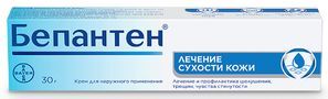 Бепантен 5% 30г крем для наружного применения Байер Фарма Аг Бепантен 5% 30г крем для наружного применения Байер Фарма Аг