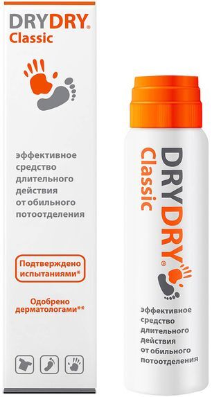 Драй Драй Де Классик дабоматик средство от обильного потовыделения длительного действия 35мл