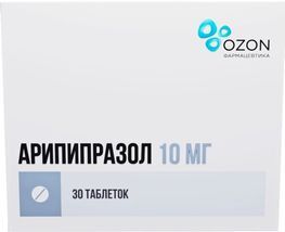 Арипипразол 10мг 30 шт. таблетки