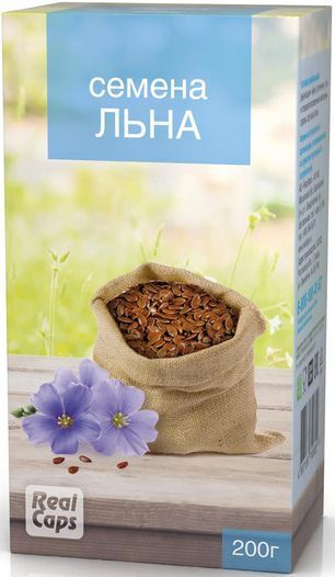 Лен Семена 200г РеалКапс Лен Семена 200г РеалКапс