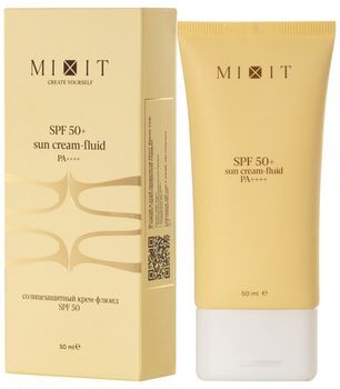 Миксит крем-флюид для лица солнцезащитный Spf50 50мл Миксит крем-флюид для лица солнцезащитный Spf50 50мл