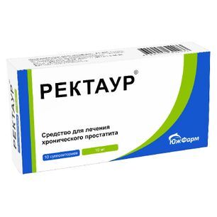 Ректаур 10мг 10 шт. суппозитории ректальные