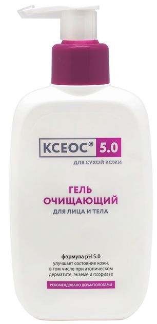 Ксеос 5.0 гель для лица/тела очищающий 250мл Ксеос 5.0 гель для лица/тела очищающий 250мл