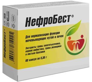 Нефробест капсулы 0,36г 60 шт. Фармакор Продакшн Нефробест капсулы 0,36г 60 шт. Фармакор Продакшн