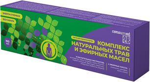 Консумед Комплекс Натуральных Трав И Эфирных Масел паста 100мл Мирролла Консумед Комплекс Натуральных Трав И Эфирных Масел паста 100мл Мирролла