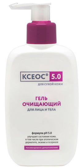 Ксеос 5.0 гель для лица/тела очищающий 250мл