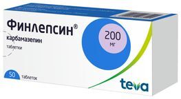 Финлепсин 200мг 50 шт. таблетки Финлепсин 200мг 50 шт. таблетки