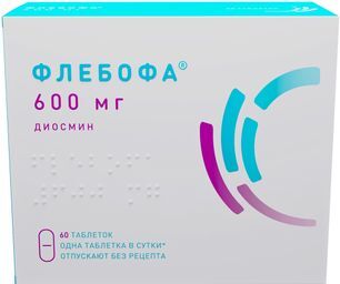 Флебофа 600мг 60 шт. таблетки