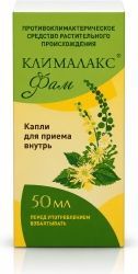 Клималакс Фам 20мг 50мл капли для приема внутрь