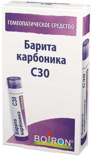 Барита Карбоника С30 4г гранулы гомеопатические