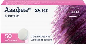 Азафен 25мг 50 шт. таблетки Макиз-Фарма Азафен 25мг 50 шт. таблетки Макиз-Фарма