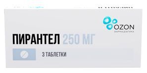Пирантел 250мг 3 шт. таблетки без производителя Пирантел 250мг 3 шт. таблетки без производителя
