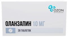 Оланзапин 10мг 28 шт. таблетки покрытые пленочной оболочкой Оланзапин 10мг 28 шт. таблетки покрытые пленочной оболочкой