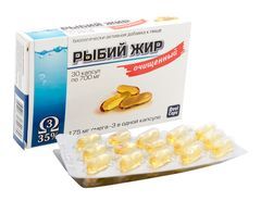 Рыбий Жир Реалкапс капсулы 700мг Очищенный 30 шт. РеалКапс