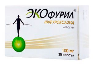 Экофурил 100мг 30 шт. капсулы