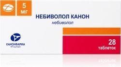 Небиволол 5мг 28 шт. таблетки Небиволол 5мг 28 шт. таблетки