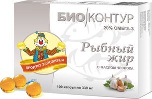 Рыбий (Рыбный) Жир Биоконтур Чеснок капсулы 100 шт. Биоконтур Рыбий (Рыбный) Жир Биоконтур Чеснок капсулы 100 шт. Биоконтур