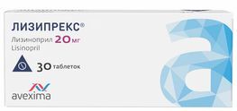 Лизипрекс 20мг 30 шт. таблетки Ирбитский химфармзавод Оао Лизипрекс 20мг 30 шт. таблетки Ирбитский химфармзавод Оао