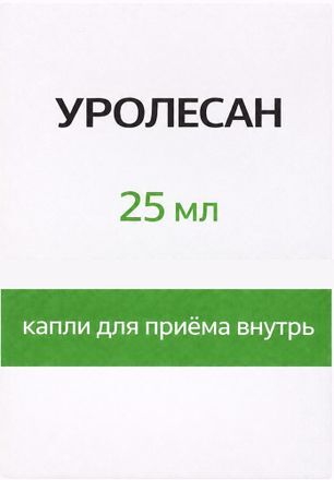 Уролесан 25мл капли для приема внутрь
