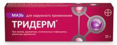Тридерм 15г мазь для наружного применения Тридерм 15г мазь для наружного применения