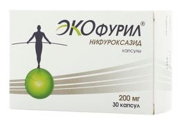 Экофурил 200мг 30 шт. капсулы Экофурил 200мг 30 шт. капсулы