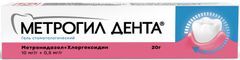 Метрогил Дента гель для десен стоматологический 20г 1 шт. Метрогил Дента гель для десен стоматологический 20г 1 шт.