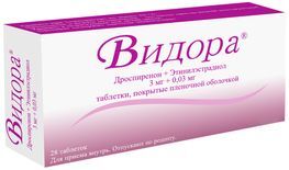 Видора N21+7 таблетки покрытые пленочной оболочкой Laboratorios Leon Farma S.A. Видора N21+7 таблетки покрытые пленочной оболочкой Laboratorios Leon Farma S.A.