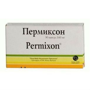 Пермиксон 160мг 30 шт. капсулы
