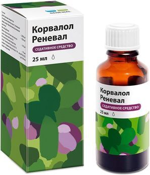 Корвалол Реневал 25мл капли для приема внутрь Обновление Пфк