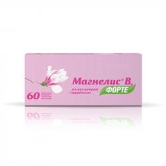 Магнелис в6 48мг+5мг 50 шт. таблетки покрытые оболочкой фармстандарт ...