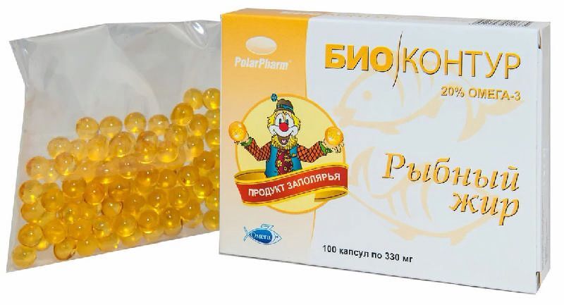 рыбный жир в капсулах