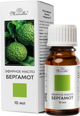Мирролла масло эфирное бергамот 10мл Мирролла масло эфирное бергамот 10мл