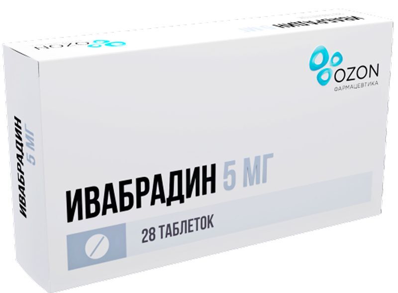 Ивабрадин 5мг 28 шт. таблетки покрытые пленочной оболочкой, фото №2