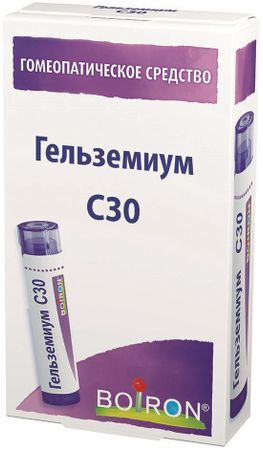 Гельземиум с30 4г гранулы гомеопатические Гельземиум с30 4г гранулы гомеопатические