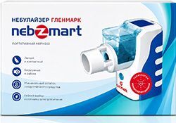 Небзмарт небулайзер портативный Гленмарк арт.Mbpn002 . Небзмарт небулайзер портативный Гленмарк арт.Mbpn002 .