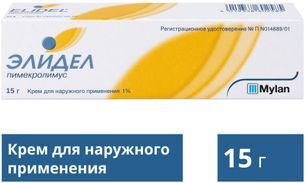 Элидел 1% 15г крем для наружного применения
