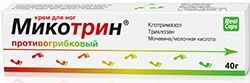 Микотрин крем 40г Микотрин крем 40г
