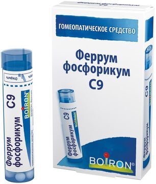 Феррум Фосфорикум С9 4г гранулы гомеопатические