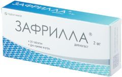 Зафрилла 2мг 28 шт. таблетки