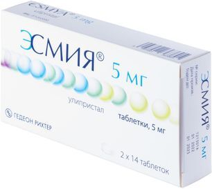 Эсмия 5мг 28 шт. таблетки