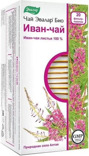 Эвалар Био Иван-Чай чай 1,5г 20 шт. Эвалар