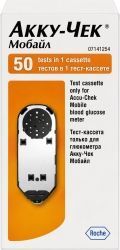 Акку-Чек Мобайл тест-кассета, 50 шт. Акку-Чек Мобайл тест-кассета, 50 шт.