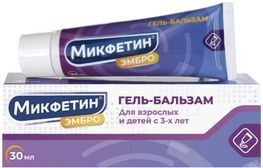 Микфетин эмбро гель-бальзам п/простуде и кашле 30мл