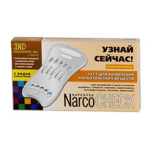 Наркочек Тест мультипанель на 5 видов наркотиков .