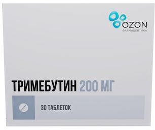 Тримебутин 200мг 30 шт. таблетки